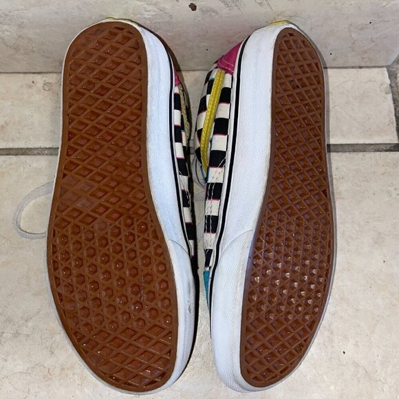 VANS Old Skool Crazy Checks Size Mens 6.5/Womens 8 - Picture 6 of 8